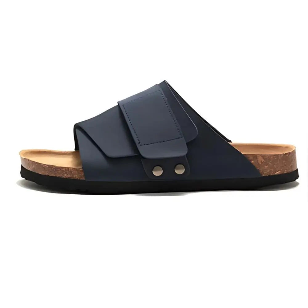 Salerno Sandal - Navy Blue