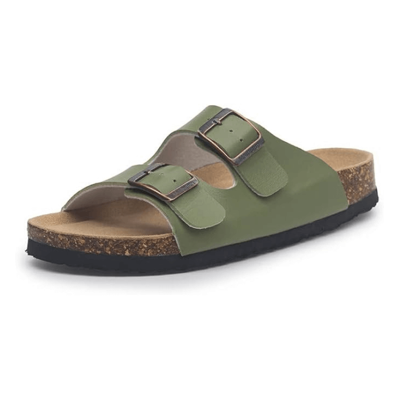 Marini Maibulun Mens Leather Sandal - Green