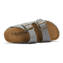 Maibulun light grey suede sandal with European design featuring exceptional comfort, elegant straps and premium craftsmanship for sophisticated everyday wear