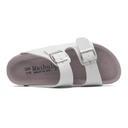 Marini Maibulun Unisex Leather Sandal - White