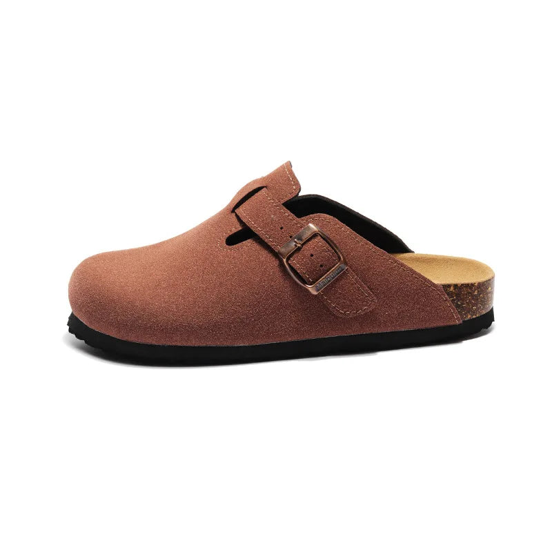 Clog bordeaux footwear with European design featuring exceptional comfort, versatile styling and premium craftsmanship for sophisticated everyday wear